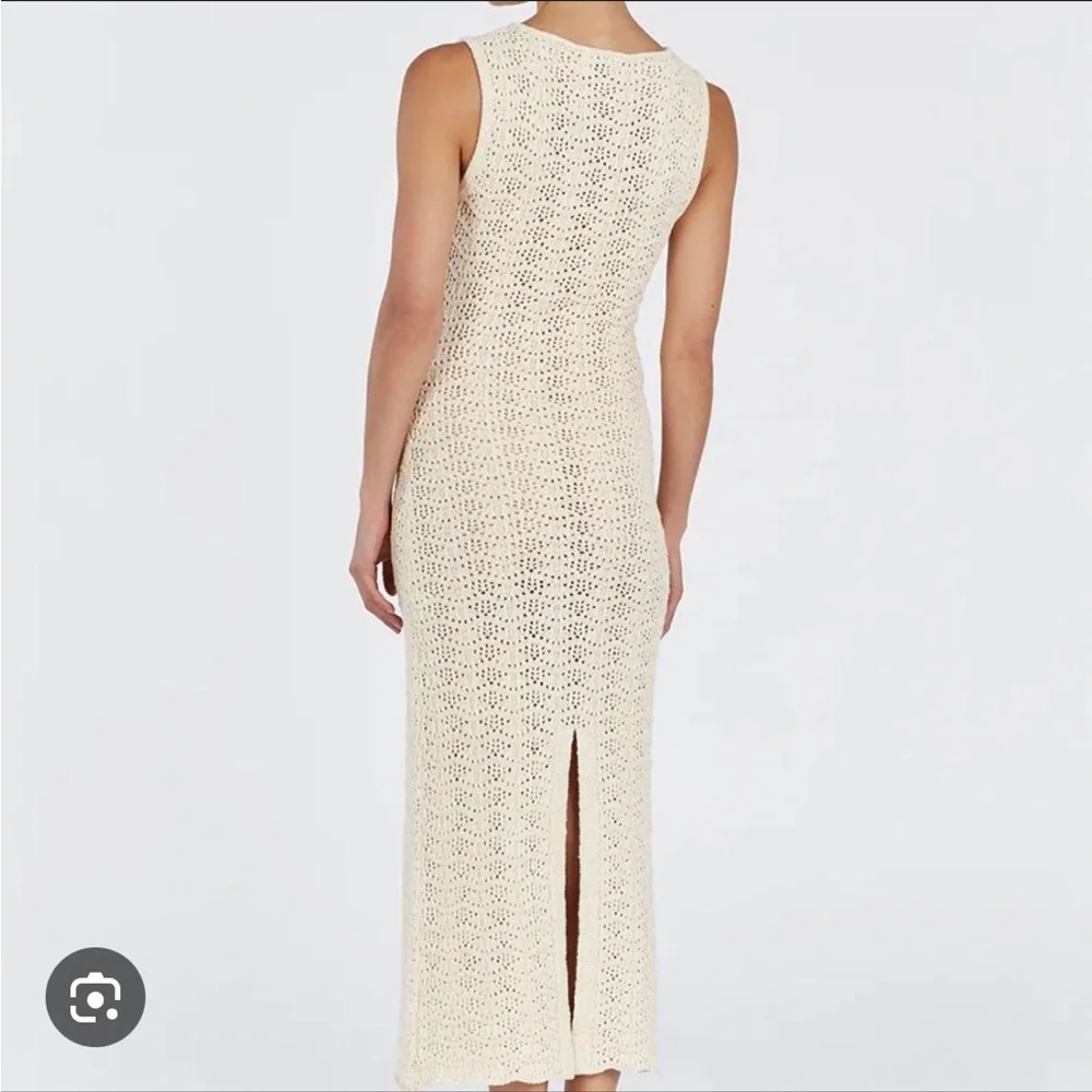 DISSH Gisele Buttermilk Crochet Dress - Picture 3 of 4